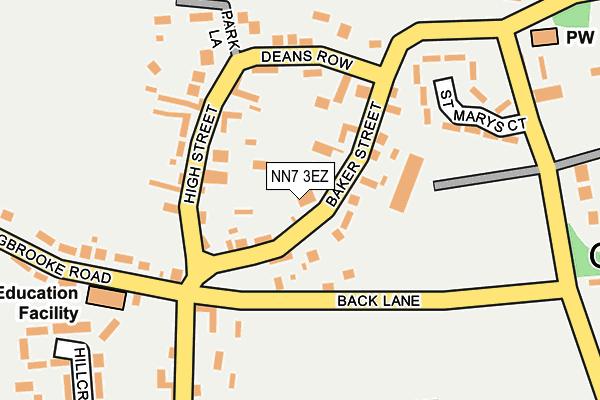 NN7 3EZ map - OS OpenMap – Local (Ordnance Survey) NN7 3EZ map - OS OpenMap – Local (Ordnance Survey)