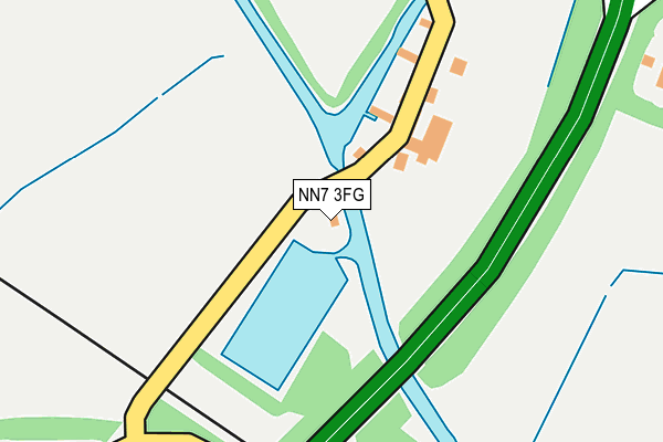 NN7 3FG map - OS OpenMap – Local (Ordnance Survey) NN7 3FG map - OS OpenMap – Local (Ordnance Survey)