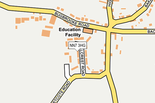 NN7 3HG map - OS OpenMap – Local (Ordnance Survey) NN7 3HG map - OS OpenMap – Local (Ordnance Survey)