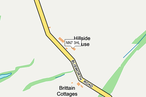 NN7 3HL map - OS OpenMap – Local (Ordnance Survey) NN7 3HL map - OS OpenMap – Local (Ordnance Survey)