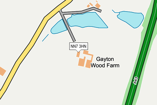 NN7 3HN map - OS OpenMap – Local (Ordnance Survey) NN7 3HN map - OS OpenMap – Local (Ordnance Survey)