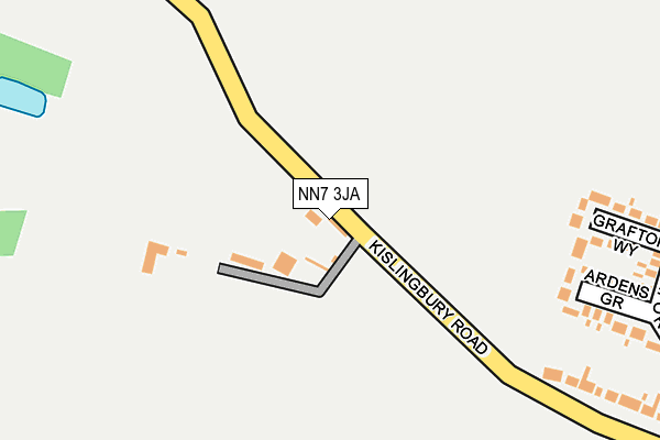 NN7 3JA map - OS OpenMap – Local (Ordnance Survey) NN7 3JA map - OS OpenMap – Local (Ordnance Survey)