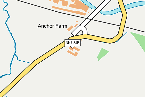 NN7 3JF map - OS OpenMap – Local (Ordnance Survey) NN7 3JF map - OS OpenMap – Local (Ordnance Survey)
