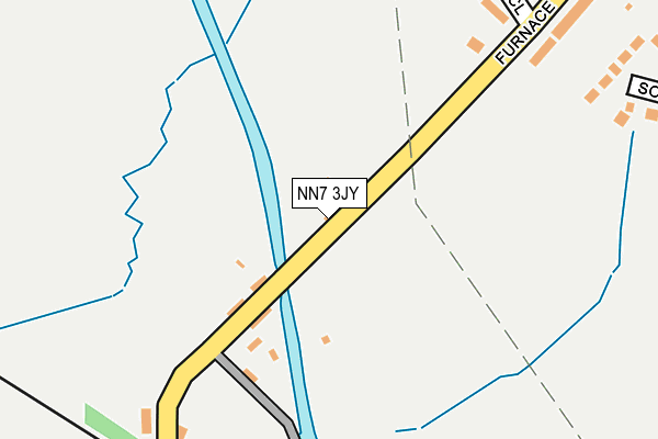 NN7 3JY map - OS OpenMap – Local (Ordnance Survey) NN7 3JY map - OS OpenMap – Local (Ordnance Survey)
