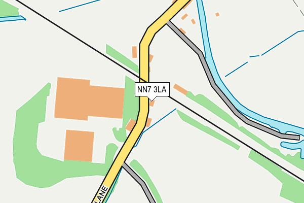 NN7 3LA map - OS OpenMap – Local (Ordnance Survey) NN7 3LA map - OS OpenMap – Local (Ordnance Survey)