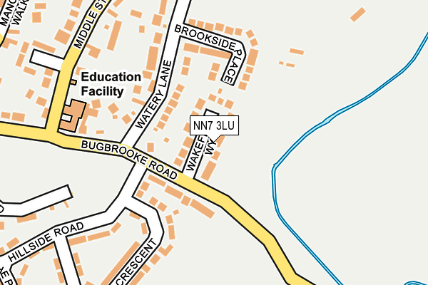 NN7 3LU map - OS OpenMap – Local (Ordnance Survey) NN7 3LU map - OS OpenMap – Local (Ordnance Survey)