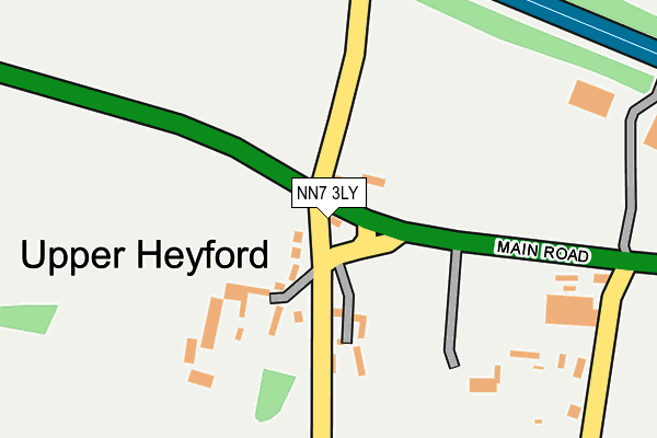 NN7 3LY map - OS OpenMap – Local (Ordnance Survey) NN7 3LY map - OS OpenMap – Local (Ordnance Survey)
