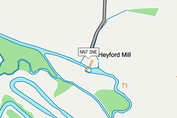 NN7 3NE map - OS OpenMap – Local (Ordnance Survey) NN7 3NE map - OS OpenMap – Local (Ordnance Survey)