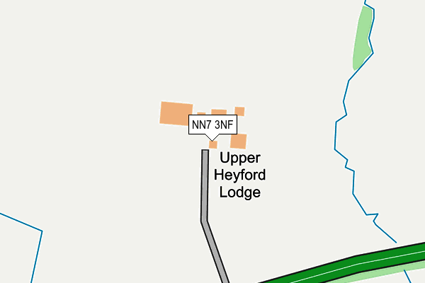 NN7 3NF map - OS OpenMap – Local (Ordnance Survey) NN7 3NF map - OS OpenMap – Local (Ordnance Survey)