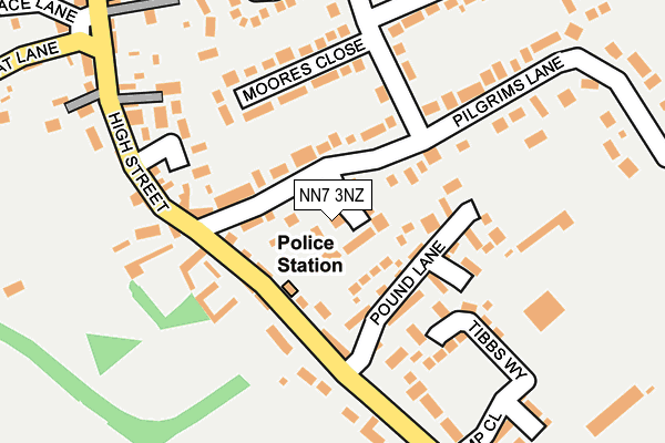 NN7 3NZ map - OS OpenMap – Local (Ordnance Survey) NN7 3NZ map - OS OpenMap – Local (Ordnance Survey)