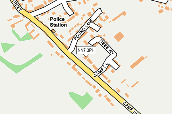NN7 3PH map - OS OpenMap – Local (Ordnance Survey) NN7 3PH map - OS OpenMap – Local (Ordnance Survey)