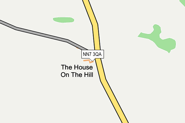 NN7 3QA map - OS OpenMap – Local (Ordnance Survey) NN7 3QA map - OS OpenMap – Local (Ordnance Survey)