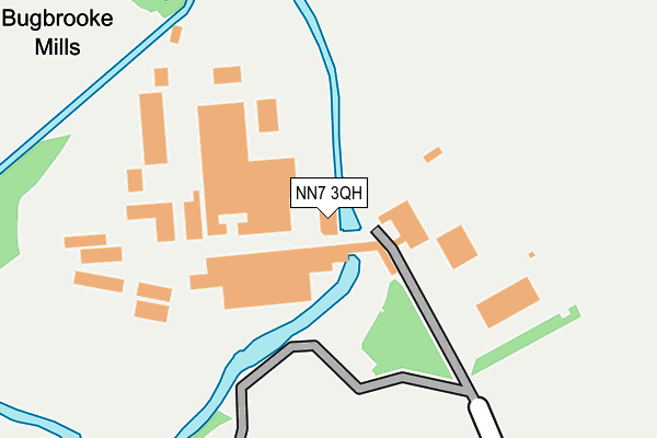 NN7 3QH map - OS OpenMap – Local (Ordnance Survey) NN7 3QH map - OS OpenMap – Local (Ordnance Survey)