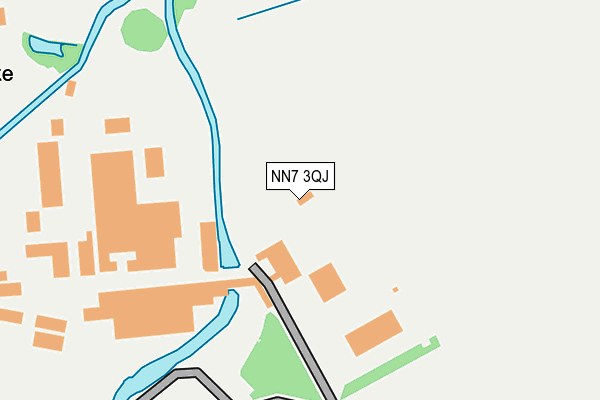 NN7 3QJ map - OS OpenMap – Local (Ordnance Survey) NN7 3QJ map - OS OpenMap – Local (Ordnance Survey)
