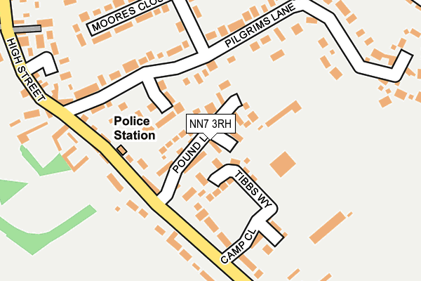 NN7 3RH map - OS OpenMap – Local (Ordnance Survey) NN7 3RH map - OS OpenMap – Local (Ordnance Survey)