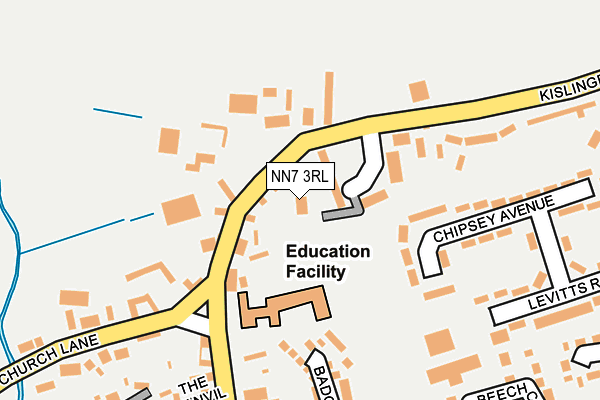 NN7 3RL map - OS OpenMap – Local (Ordnance Survey) NN7 3RL map - OS OpenMap – Local (Ordnance Survey)