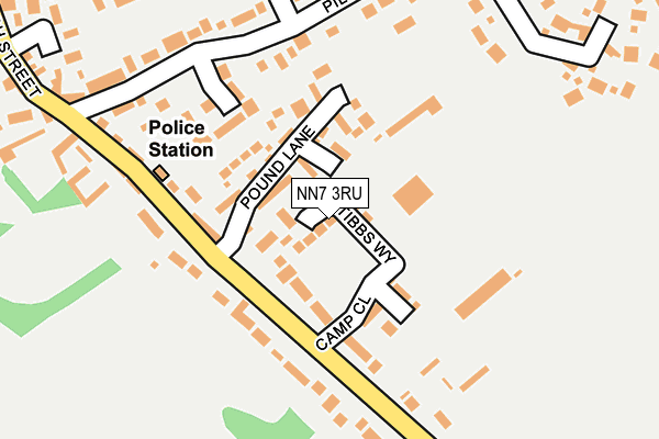 NN7 3RU map - OS OpenMap – Local (Ordnance Survey) NN7 3RU map - OS OpenMap – Local (Ordnance Survey)