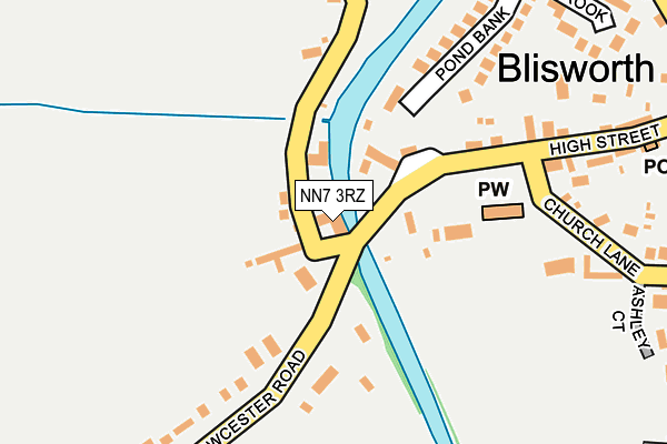 NN7 3RZ map - OS OpenMap – Local (Ordnance Survey) NN7 3RZ map - OS OpenMap – Local (Ordnance Survey)