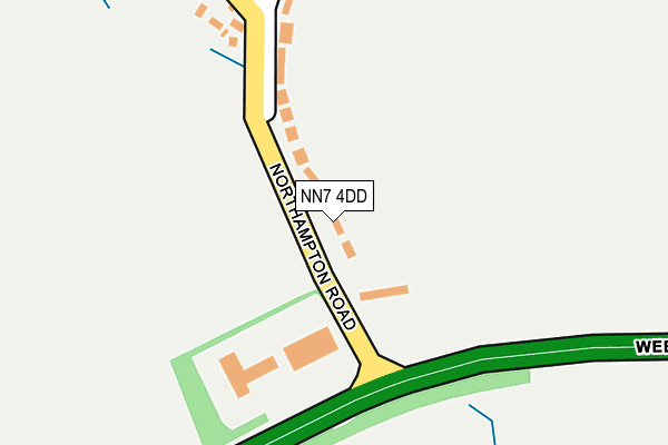 NN7 4DD map - OS OpenMap – Local (Ordnance Survey) NN7 4DD map - OS OpenMap – Local (Ordnance Survey)