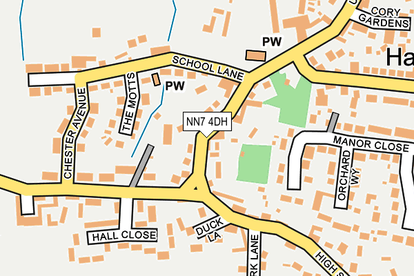 NN7 4DH map - OS OpenMap – Local (Ordnance Survey) NN7 4DH map - OS OpenMap – Local (Ordnance Survey)