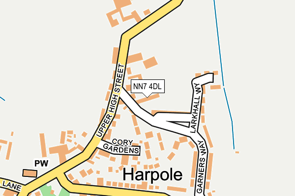 NN7 4DL map - OS OpenMap – Local (Ordnance Survey) NN7 4DL map - OS OpenMap – Local (Ordnance Survey)