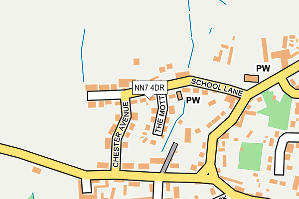NN7 4DR map - OS OpenMap – Local (Ordnance Survey) NN7 4DR map - OS OpenMap – Local (Ordnance Survey)