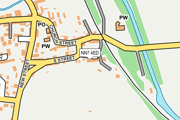 NN7 4ED map - OS OpenMap – Local (Ordnance Survey) NN7 4ED map - OS OpenMap – Local (Ordnance Survey)