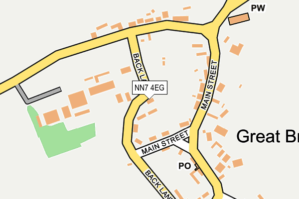 NN7 4EG map - OS OpenMap – Local (Ordnance Survey) NN7 4EG map - OS OpenMap – Local (Ordnance Survey)