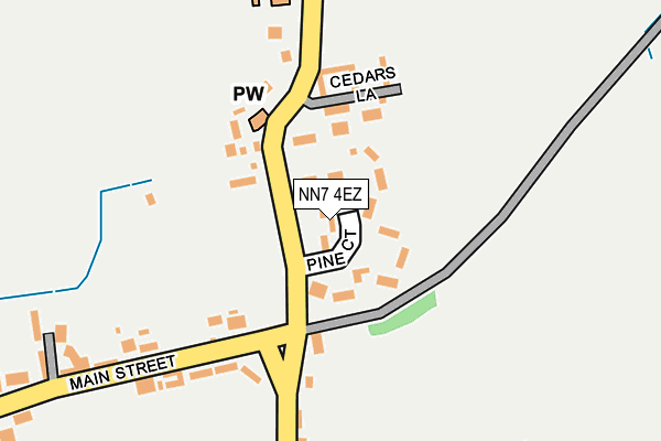 NN7 4EZ map - OS OpenMap – Local (Ordnance Survey) NN7 4EZ map - OS OpenMap – Local (Ordnance Survey)