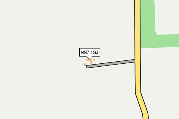 NN7 4GJ map - OS OpenMap – Local (Ordnance Survey) NN7 4GJ map - OS OpenMap – Local (Ordnance Survey)