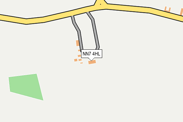 NN7 4HL map - OS OpenMap – Local (Ordnance Survey) NN7 4HL map - OS OpenMap – Local (Ordnance Survey)