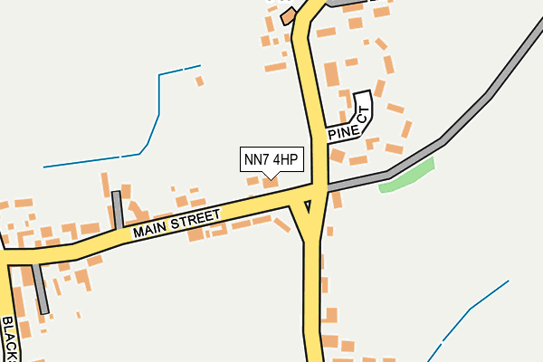 NN7 4HP map - OS OpenMap – Local (Ordnance Survey) NN7 4HP map - OS OpenMap – Local (Ordnance Survey)