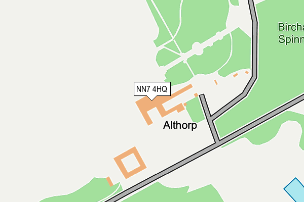 NN7 4HQ map - OS OpenMap – Local (Ordnance Survey) NN7 4HQ map - OS OpenMap – Local (Ordnance Survey)