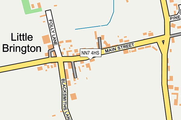 NN7 4HS map - OS OpenMap – Local (Ordnance Survey) NN7 4HS map - OS OpenMap – Local (Ordnance Survey)