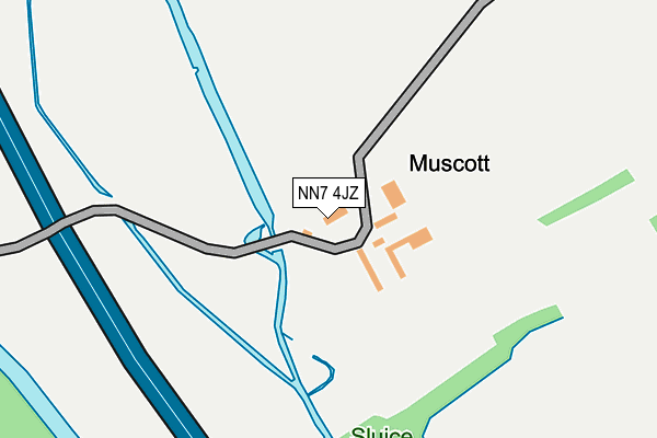 NN7 4JZ map - OS OpenMap – Local (Ordnance Survey) NN7 4JZ map - OS OpenMap – Local (Ordnance Survey)