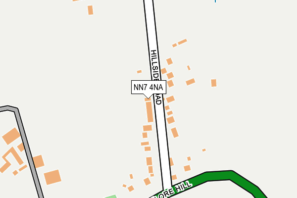 NN7 4NA map - OS OpenMap – Local (Ordnance Survey) NN7 4NA map - OS OpenMap – Local (Ordnance Survey)