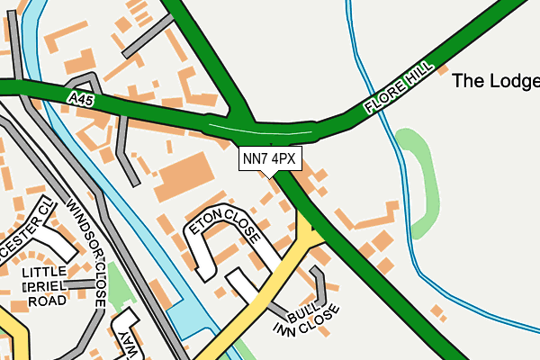 NN7 4PX map - OS OpenMap – Local (Ordnance Survey) NN7 4PX map - OS OpenMap – Local (Ordnance Survey)