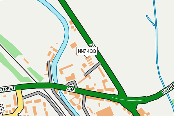 NN7 4QQ map - OS OpenMap – Local (Ordnance Survey) NN7 4QQ map - OS OpenMap – Local (Ordnance Survey)
