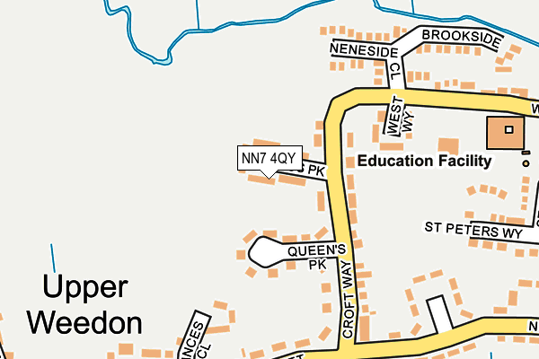 NN7 4QY map - OS OpenMap – Local (Ordnance Survey) NN7 4QY map - OS OpenMap – Local (Ordnance Survey)