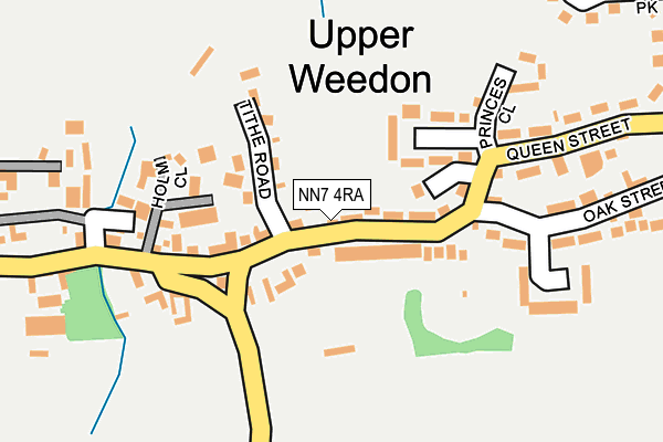 NN7 4RA map - OS OpenMap – Local (Ordnance Survey) NN7 4RA map - OS OpenMap – Local (Ordnance Survey)