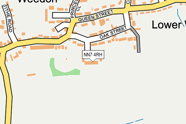 NN7 4RH map - OS OpenMap – Local (Ordnance Survey) NN7 4RH map - OS OpenMap – Local (Ordnance Survey)