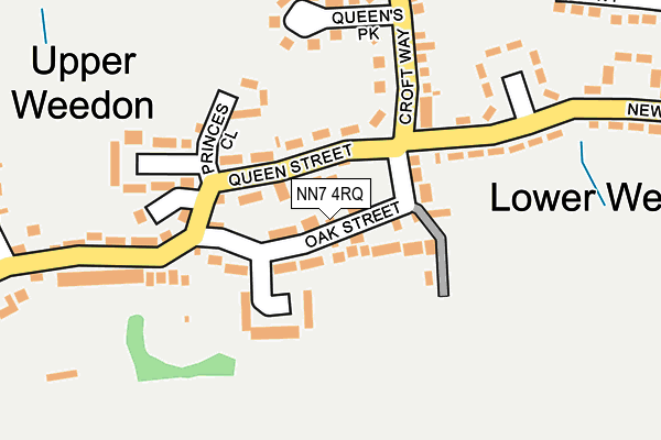 NN7 4RQ map - OS OpenMap – Local (Ordnance Survey) NN7 4RQ map - OS OpenMap – Local (Ordnance Survey)