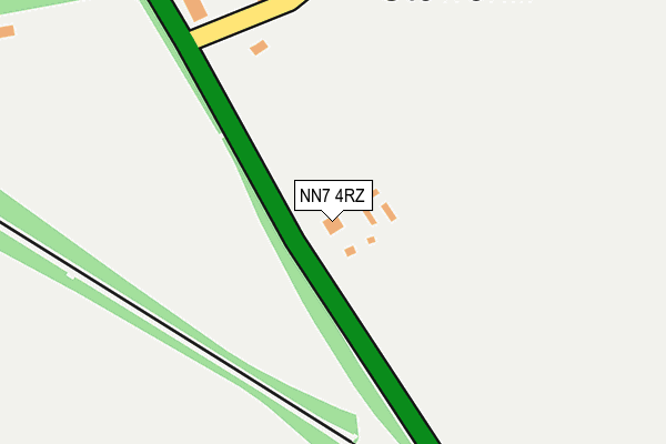 NN7 4RZ map - OS OpenMap – Local (Ordnance Survey) NN7 4RZ map - OS OpenMap – Local (Ordnance Survey)