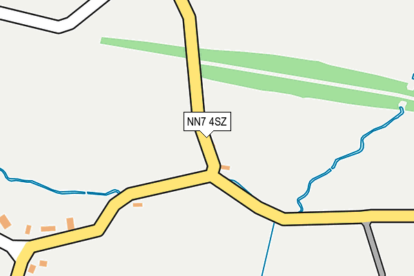 NN7 4SZ map - OS OpenMap – Local (Ordnance Survey) NN7 4SZ map - OS OpenMap – Local (Ordnance Survey)