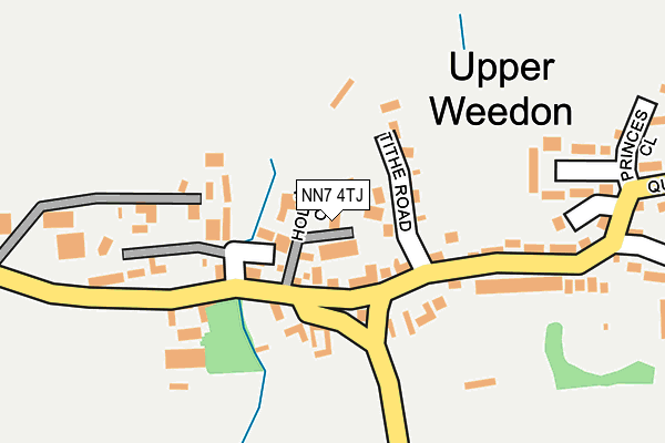 NN7 4TJ map - OS OpenMap – Local (Ordnance Survey) NN7 4TJ map - OS OpenMap – Local (Ordnance Survey)