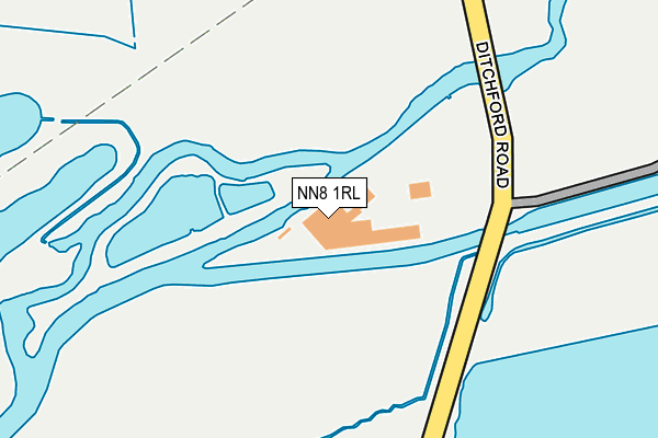 NN8 1RL map - OS OpenMap – Local (Ordnance Survey) NN8 1RL map - OS OpenMap – Local (Ordnance Survey)