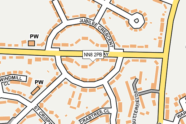 NN8 2PB map - OS OpenMap – Local (Ordnance Survey) NN8 2PB map - OS OpenMap – Local (Ordnance Survey)