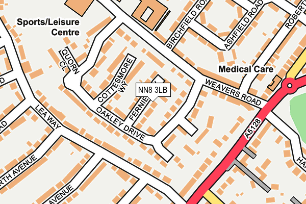 NN8 3LB map - OS OpenMap – Local (Ordnance Survey) NN8 3LB map - OS OpenMap – Local (Ordnance Survey)
