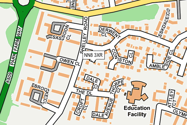 NN8 3XR map - OS OpenMap – Local (Ordnance Survey) NN8 3XR map - OS OpenMap – Local (Ordnance Survey)