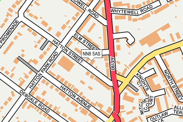 NN8 5AS map - OS OpenMap – Local (Ordnance Survey) NN8 5AS map - OS OpenMap – Local (Ordnance Survey)